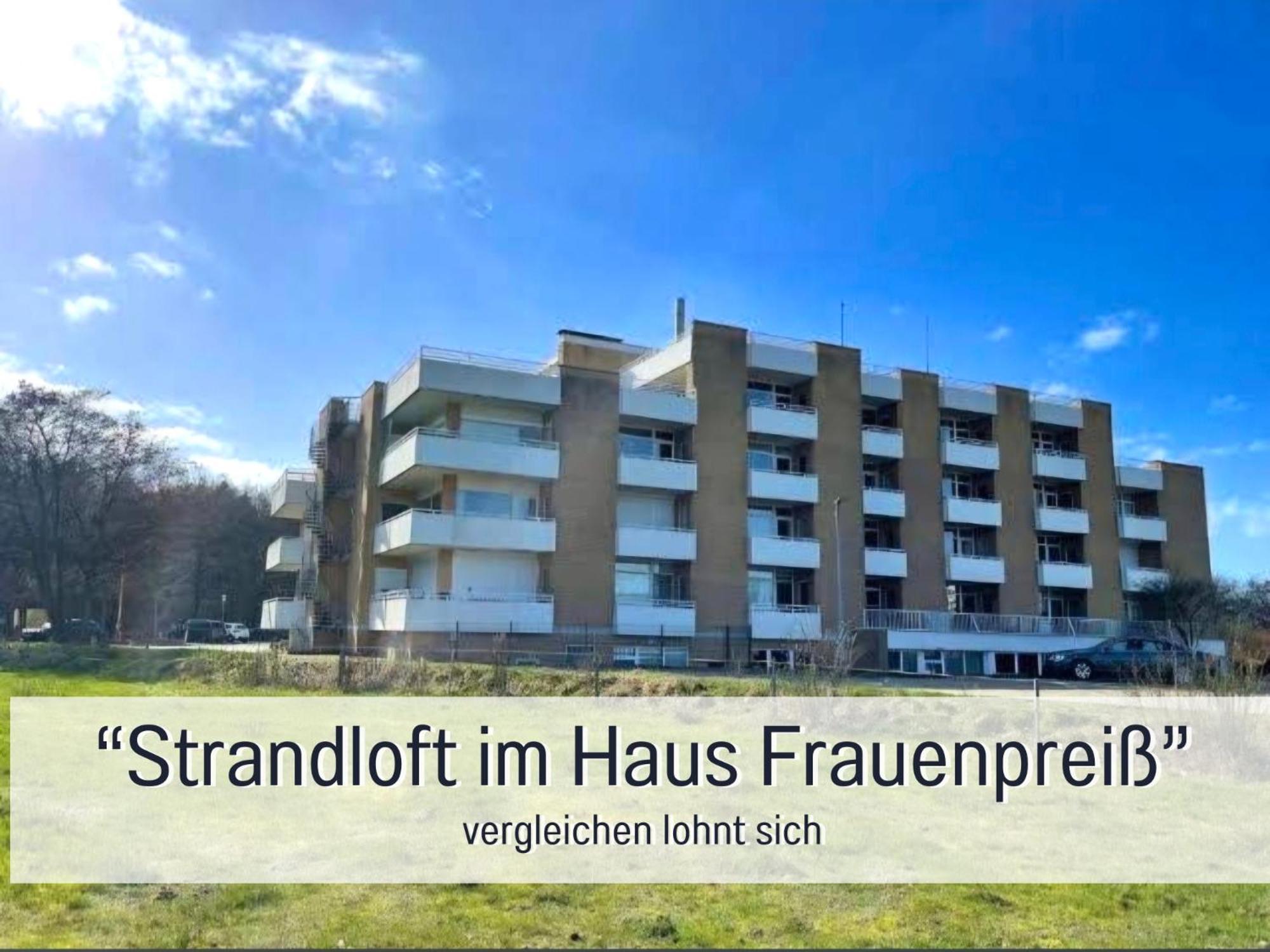 Strandloft Cuxhaven Im Haus Frauenpreiss Sahlenburg - Strandnah - 2 Hunde Willkommen -Schwimmbad - Sauna - Direkt Am Wald - Dachterrasse Mit Blick Nach Neuwerk Exterior photo
